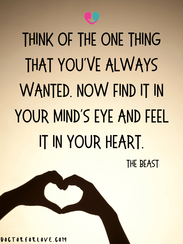 think-of-one-thing-love-quote
