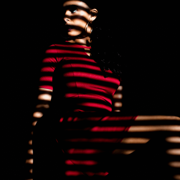 woman-in-red-shadows
