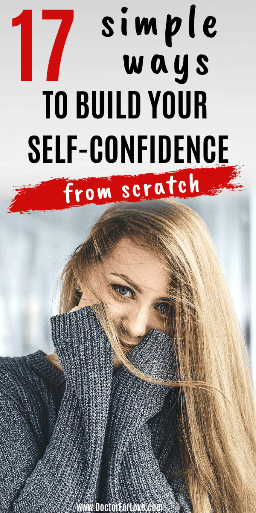 Need to boost your self-confidence? Are you happy with your self-esteem? Do you need more inner peace and self-satisfaction? 17 tips to help you get where you want to be - a confident free from self-doubts person. #SelfConfidence #SelEsteem #BuilSelfEsteem #BuilSelfConfidence #SelfDevelopment #Motivation