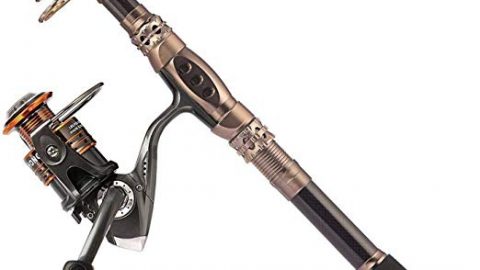 Image for PLUSINNO Fishing Rod and Reel Combos Carbon
