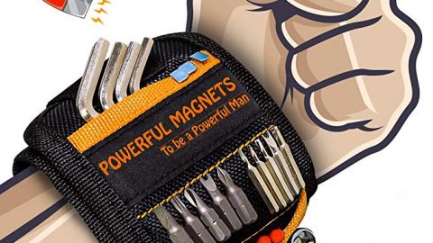 Image for Magnetic Wristband with 10 Powerful Magnets for Holding Nails Screws Drill