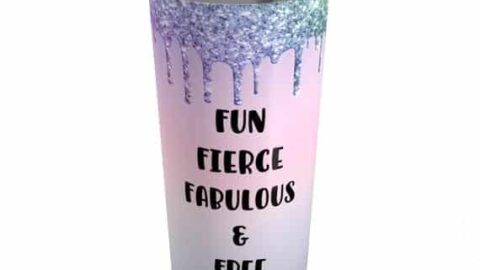 Image for Fun Fierce Fabulous & Free Tumbler Newly Single | Etsy
