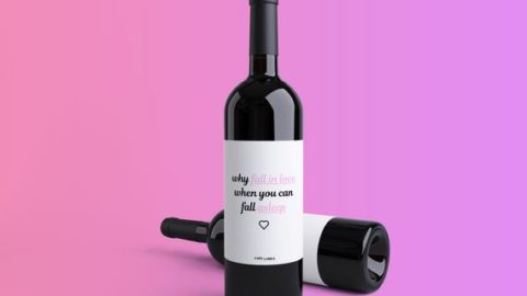 Image for Wine Label Funny | Etsy