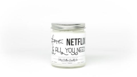 Image for Funny Candle Netflix Is All You | Etsy
