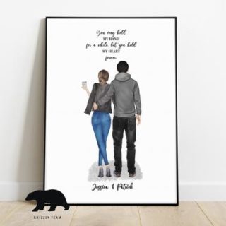 Image for Couple Print Love