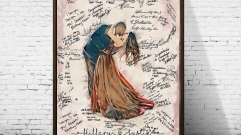 Image for Rustic wedding guest book alternative rustic wedding decor | Etsy
