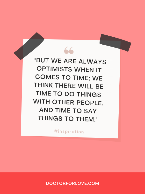 but we are always optimists