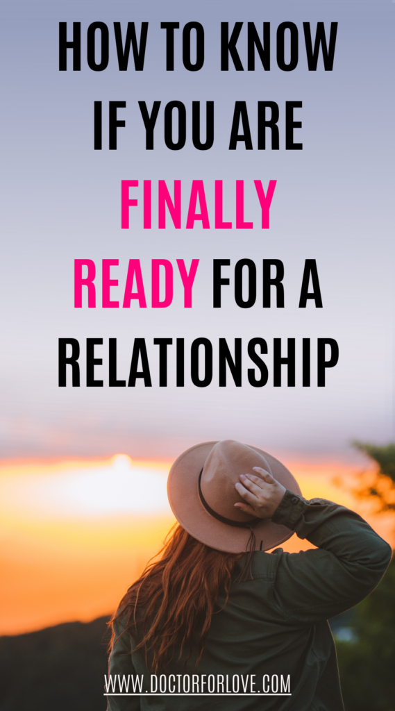 how to know if you are finally ready for a relationship