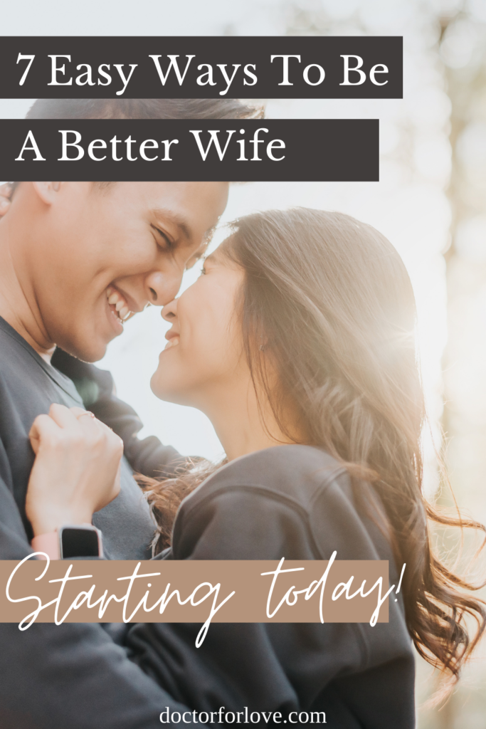How to be a better wife pin image