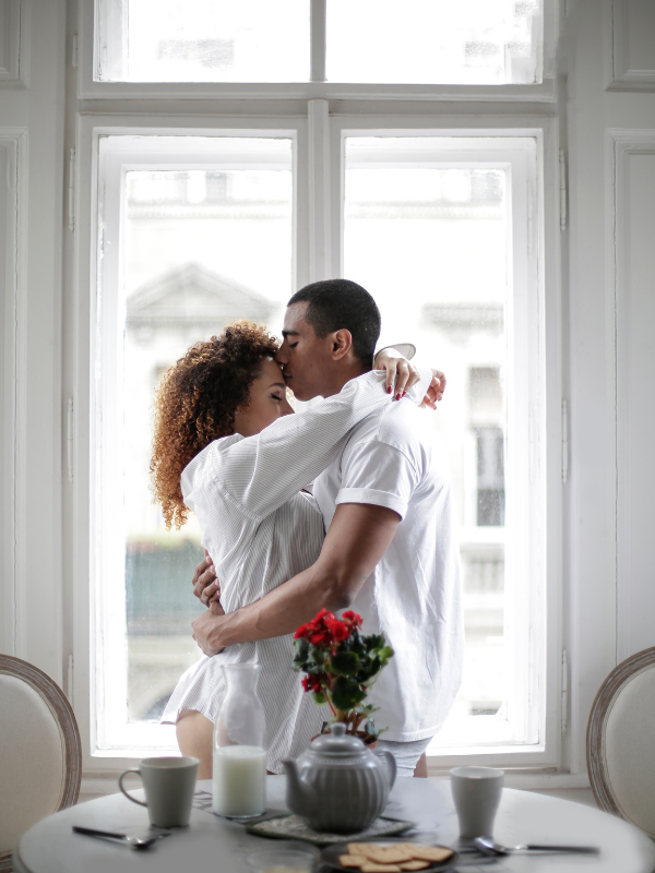 couple hug