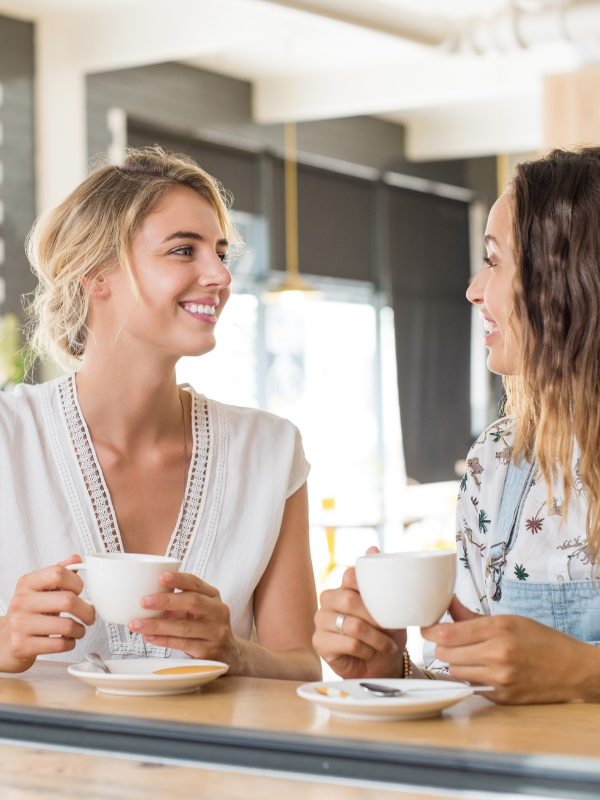 friends talking