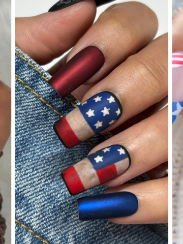 featured image for 4th of July nails