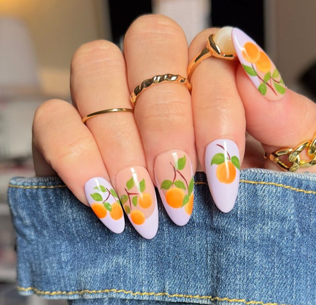 summer vacation nails