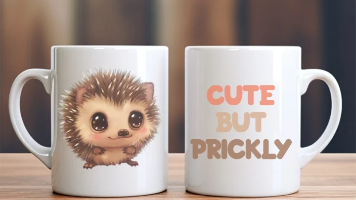 Image for Hedgehog Mug Cute Hedgehog